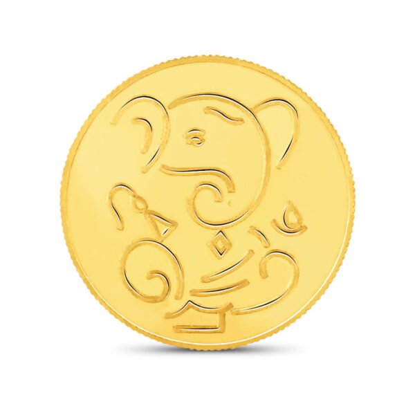 Ganesha Gold Coin